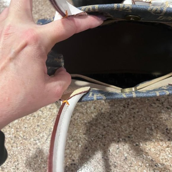 Dooney & Bourke Structured Top Handle Tote - Picture 8 of 9